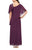 Alex Evenings - 8192003 Chiffon Cape Dress Mother of the Bride Dresses 18 / Navy