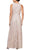 Alex Evenings - 82122434 Sequin Sleeveless Long Dress Evening Dresses 8P / Buff