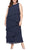 Alex Evenings 8492001 - Chiffon Two Piece Dress Mother of the Bride Dresses 16W / Navy