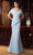 Alexander by Daymor 1576 - Pleated Sweetheart Neck Evening Gown Evening Dresses 12 / Delphi Blue