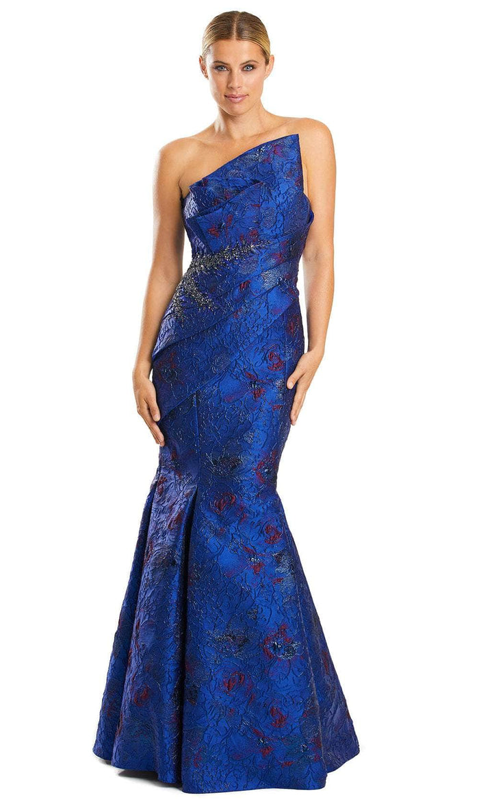 Alexander by Daymor 1865F23 - Strapless Mermaid Evening Gown Special Occasion Dress
