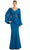 Alexander by Daymor 1886F23 - Bishop Sleeve Mermaid Evening Gown Evening Dresses 10 / Midnite