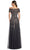 Alexander by Daymor 2051F24 - Embellished Off-Shoulder Evening Gown Mother of the Bride Dresses