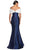 Alexander by Daymor 2053F24 - Short Sleeve Mermaid Evening Gown Prom Dresses