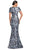 Alexander by Daymor 2062F24 - Pleated Off-Shoulder Evening Gown Mother of the Bride Dresses