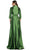 Alexander by Daymor 2067F24 - Collared V-Neck A-Line Evening Gown Evening Dresses