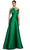 Alexander by Daymor 2068F24 - Strapless Ruffled Accent Evening Gown Formal Gowns 4 / Emerald