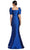 Alexander by Daymor 2069F24 - Square Neck Mermaid Evening Gown Mother of the Bride Dresses