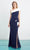 Alexander by Daymor - Asymmetric Draped Evening Dress 1463 Evening Dresses