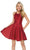 Alyce Paris - 3703 Sleeveless Halter Cocktail Dress Cocktail Dresses 00 / Midnight