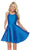 Alyce Paris - 3703 Sleeveless Halter Cocktail Dress Cocktail Dresses 00 / Midnight