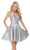 Alyce Paris - 3703 Sleeveless Halter Cocktail Dress Cocktail Dresses 00 / Midnight