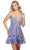 Alyce Paris 3778 - Plunging Sequin Embellished Cocktail Dress Cocktail Dresses