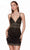 Alyce Paris 4679 - V-Neck Sleeveless Cocktail Dress Cocktail Dresses