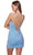 Alyce Paris 4772 - Dual Strap Sequin Cocktail Dress Cocktail Dresses 12 / Light Periwinkle