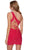 Alyce Paris 4774 - Cutout Lace-Up Back Cocktail Dress Cocktail Dresses 12 / Royal