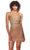 Alyce Paris 4801 - Deep V-Neck Fringed Cocktail Dress Special Occasion Dress