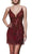 Alyce Paris 4803 - Fringes Sequin Cocktail Dress Cocktail Dresses