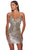 Alyce Paris 4810 - Strappy Back V-Neck Cocktail Dress Homecoming Dresses