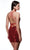 Alyce Paris 4810 - Strappy Back V-Neck Cocktail Dress Homecoming Dresses