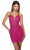 Alyce Paris 4812 - Sequin Lace Plunging Neckline Cocktail Dress Special Occasion Dress