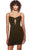 Alyce Paris 4816 - Corset Embroidered Sleeveless Cocktail Dress Cocktail Dresses