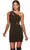 Alyce Paris 4821 - Glitter One-Shoulder Cocktail Dress Cocktail Dresses