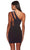 Alyce Paris 4822 - One-Shoulder Cut-Out Detailed Cocktail Dress Cocktail Dresses