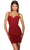 Alyce Paris 4824 - Sleeveless Sweetheart Neck Cocktail Dress Cocktail Dresses 000 / Claret