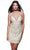 Alyce Paris 4841 - Deep V-Neck Embellished Cocktail Dress Special Occasion Dress