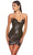 Alyce Paris 4846 - Metallic Ruched Bodice Cocktail Dress Special Occasion Dress