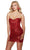 Alyce Paris 4849 - Ruched Detailed Sweetheart Neck Cocktail Dress Homecoming Dresses