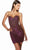 Alyce Paris 4858 - Strapless Sweetheart Neck Cocktail Dress Cocktail Dresses