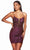 Alyce Paris 4859 - Corset Lace-Up Back Cocktail Dress Cocktail Dresses