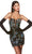 Alyce Paris 4880 - Applique Sheer Insert Open Back Cocktail Dress Homecoming Dresses