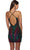 Alyce Paris 4884 - Multicolor Sequin Plunging Neck Cocktail Dress Special Occasion Dress