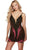 Alyce Paris 4884 - Multicolor Sequin Plunging Neck Cocktail Dress Special Occasion Dress