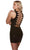 Alyce Paris 4892 - Strappy Back Leaf Sequin Cocktail Dress Cocktail Dresses