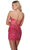 Alyce Paris 4907 - Sequined Illusion Midriff Cocktail Dress Cocktail Dresses