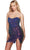 Alyce Paris 4909 - Corset Bodice Strapless Neckline Cocktail Dress Homecoming Dresses 000 / Royal Opal