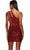 Alyce Paris 4913 - One-Shoulder Sequin Embellished Cocktail Dress Cocktail Dresses