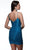 Alyce Paris 4922 - Ruched Skirt Plunging Neckline Cocktail Dress Cocktail Dresses