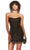 Alyce Paris 4940 - Strapless Fringe Detailed Cocktail Dress Cocktail Dresses