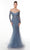 Alyce Paris 61097 - Lace Mermaid Evening Gown Mother of the Bride Dresses 000 / Storm Cloud