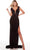 Alyce Paris 61374 - Scoop Back Sheath Prom Gown Prom Dresses 10 / Black