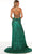 Alyce Paris 61387 - V-Neck Sheath Evening Gown Evening Dresses