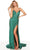 Alyce Paris 61387 - V-Neck Sheath Evening Gown Evening Dresses