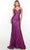 Alyce Paris 61424 - Sequin Motif Prom Gown Prom Dresses 000 / Bright Purple