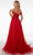 Alyce Paris 61480 - Cold Shoulders Scoop Evening Dress Evening Dresses