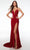 Alyce Paris 61484 - Crisscross Back Sequin Prom Dress Prom Dresses 2 / Red